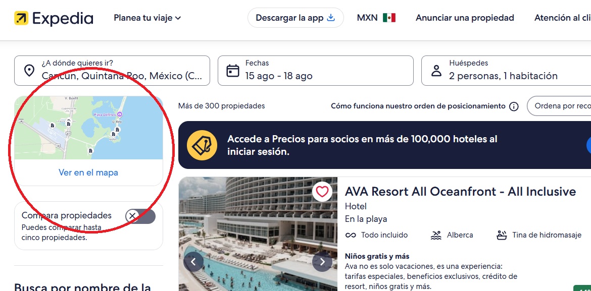 expedia hoteles paso 3.1