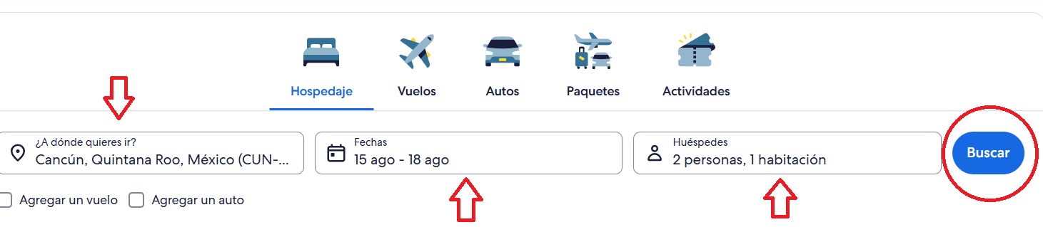 expedia hoteles paso 2