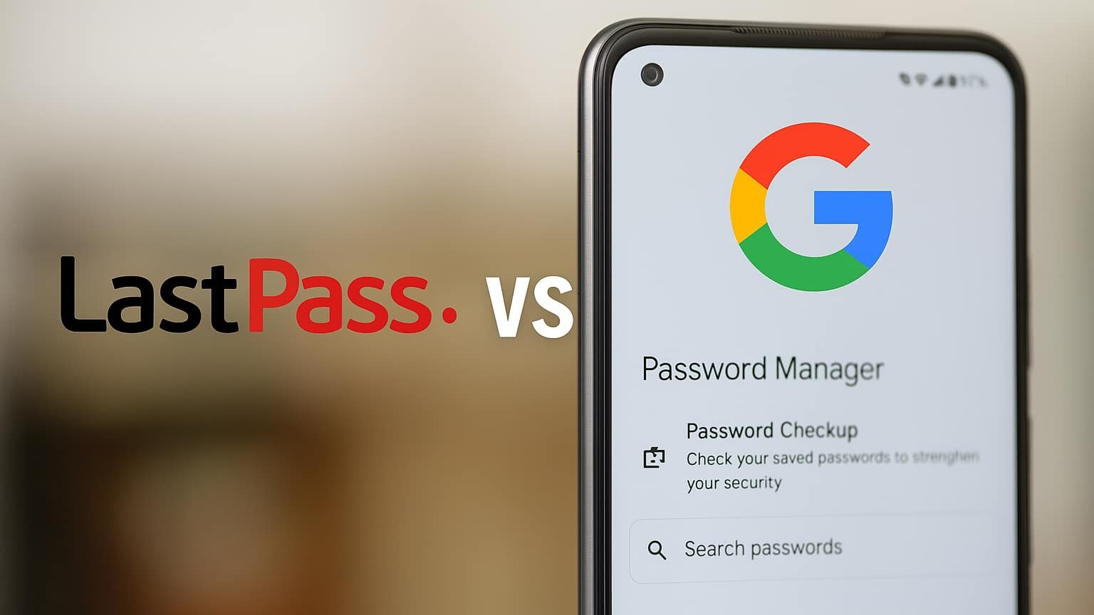 Google Password Manager vs. LastPass