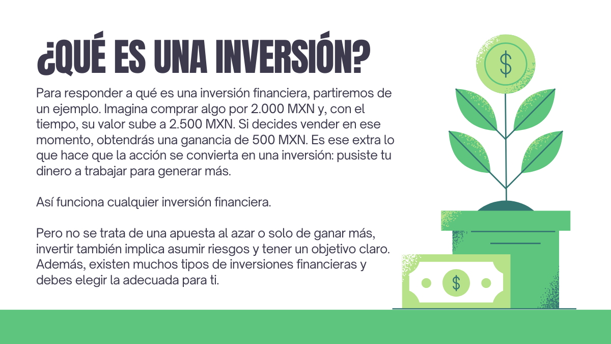 ¿Qué son las inversiones?