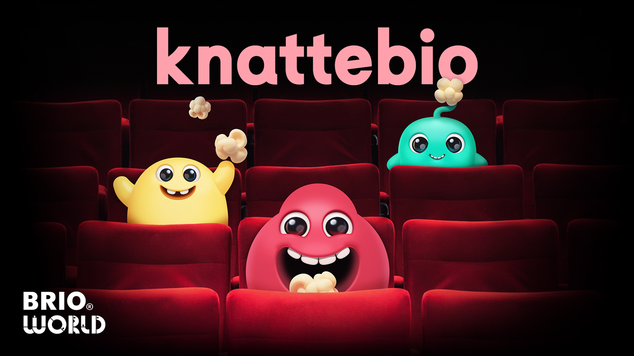 Knattebio med Lilla Anna, Spöket Laban, Alfons Åberg, Bamse