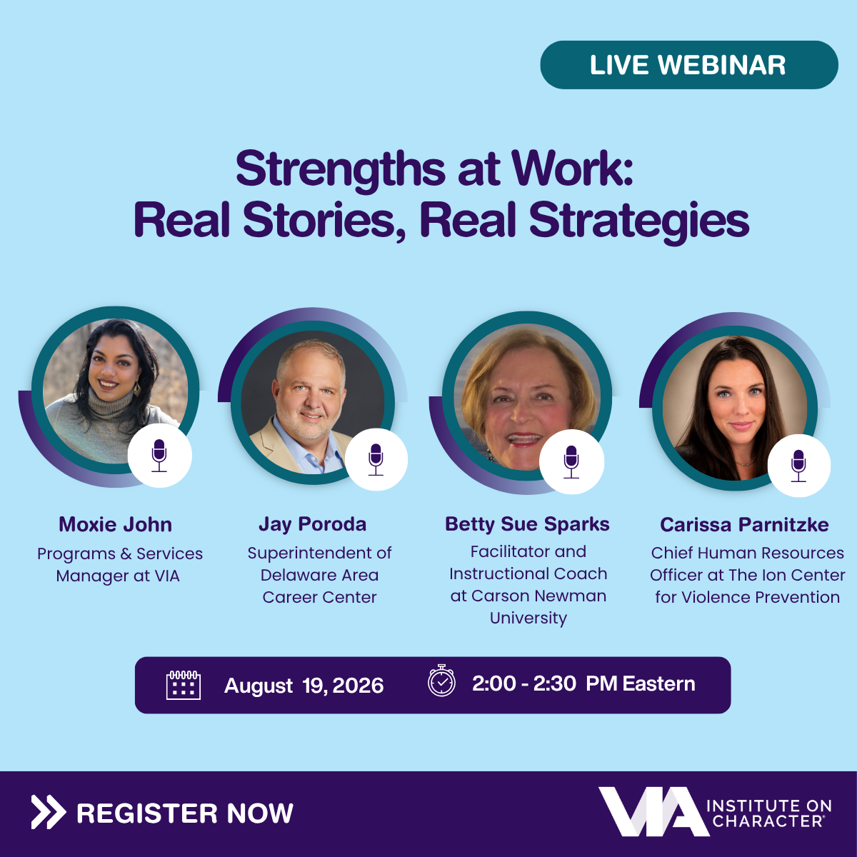 Strengths at Work | VIA Webinar