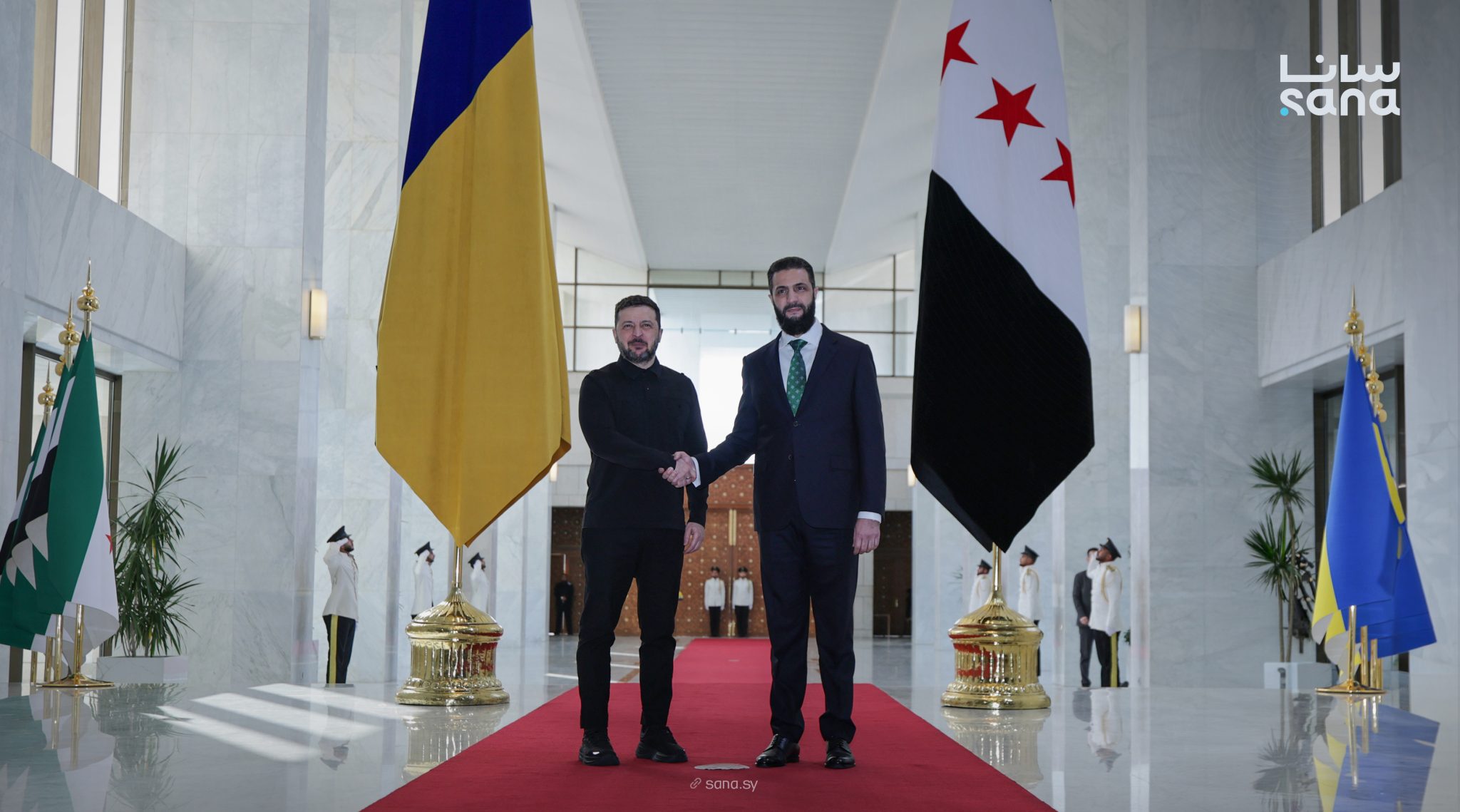 الشرع وزيلينسكي