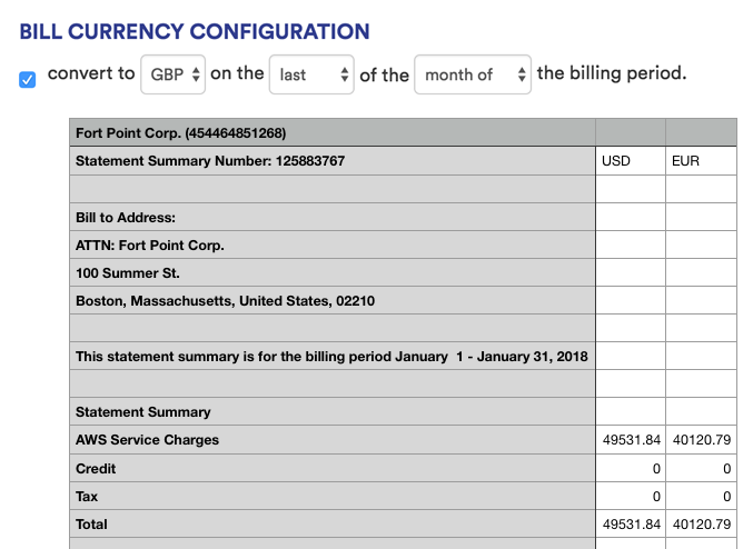 New Currencies for Customer Statements February 21, 2018