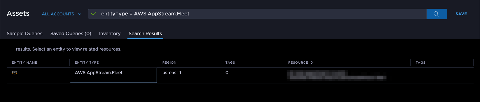 Asset Explorer - AppStream Fleets