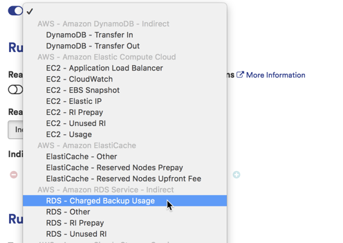 Costs for RDS Snapshots January 31, 2018