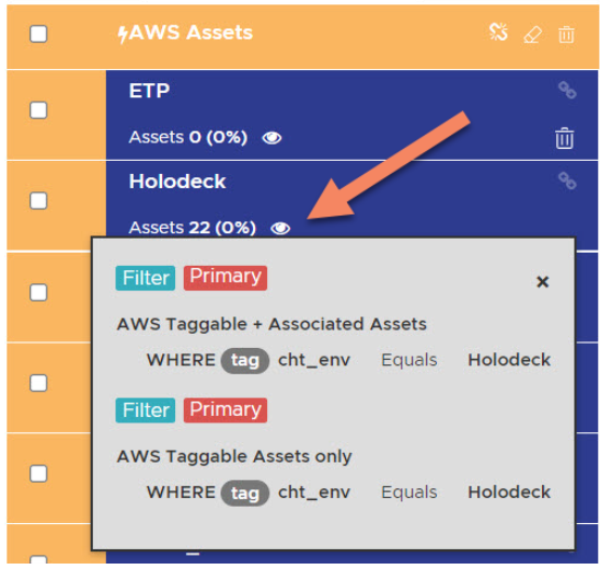 View Rules from Discover Tab