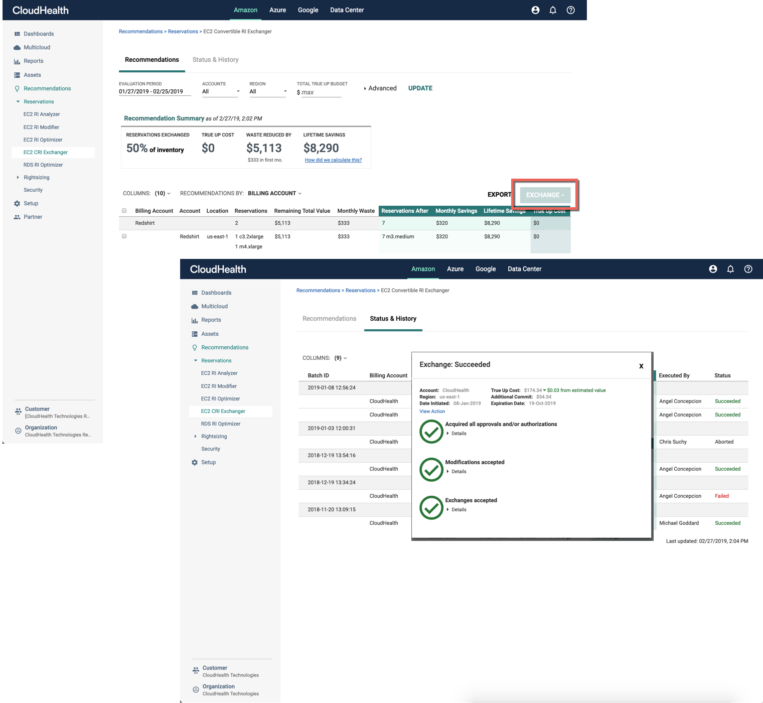 RI Exchanger Automation Image from February 28, 2019 Product Update.