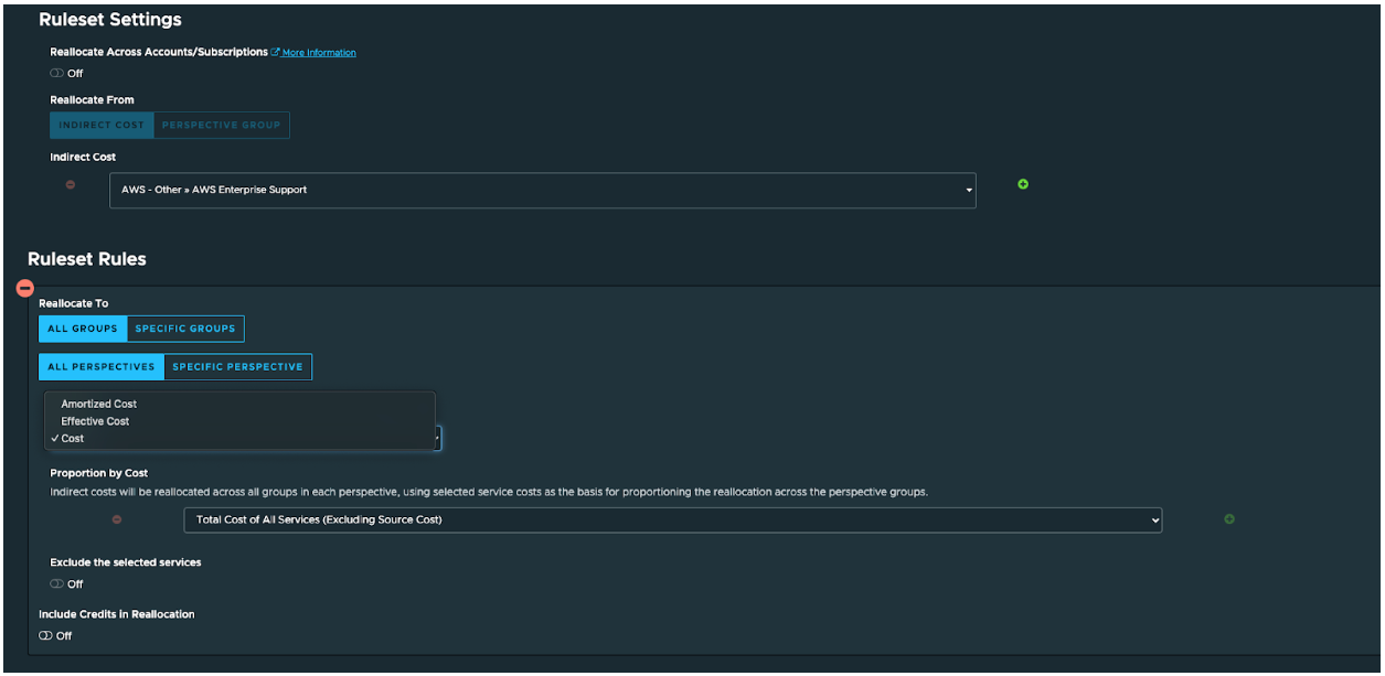 Dynamic Cost Reallocation Rules