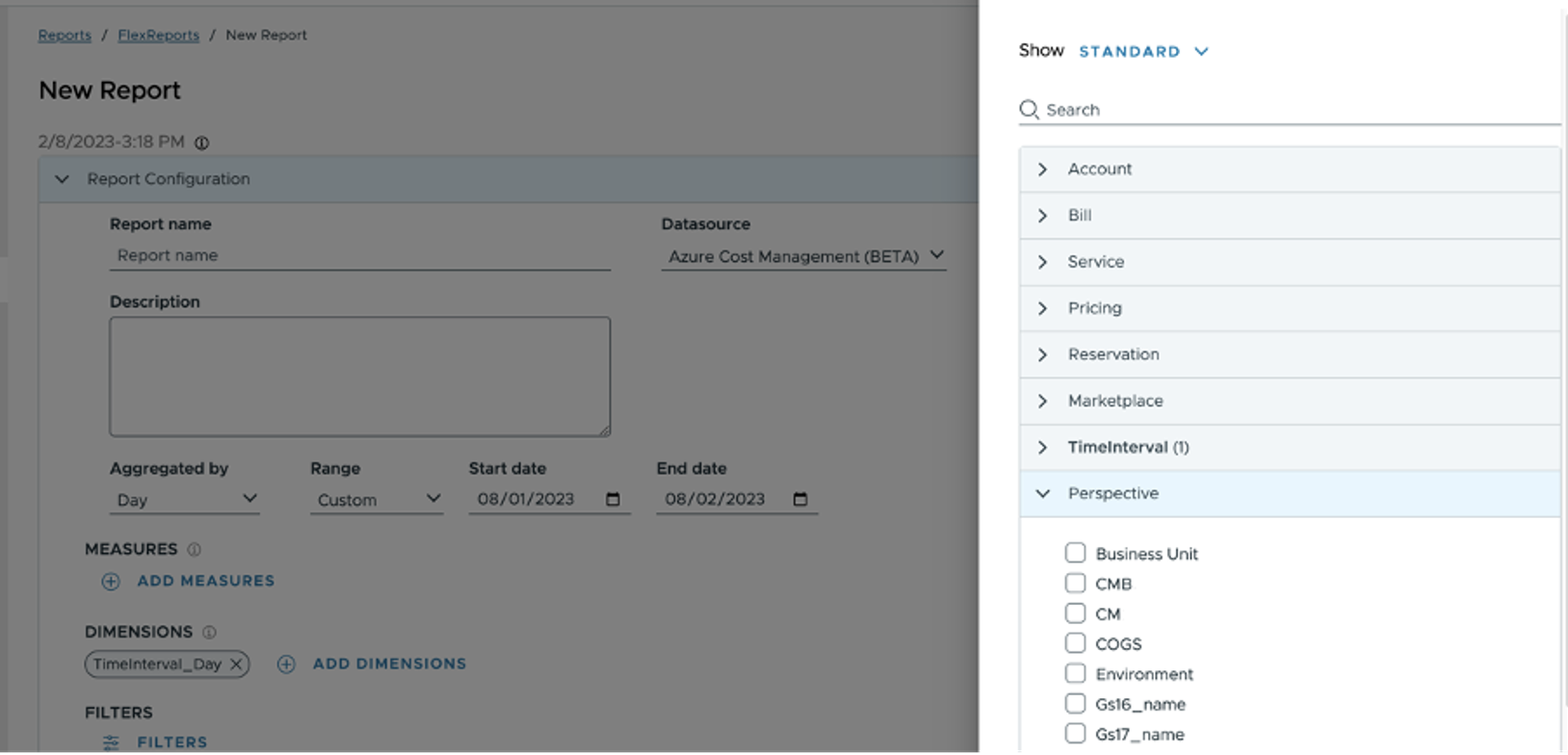 New Azure Dataset in FR