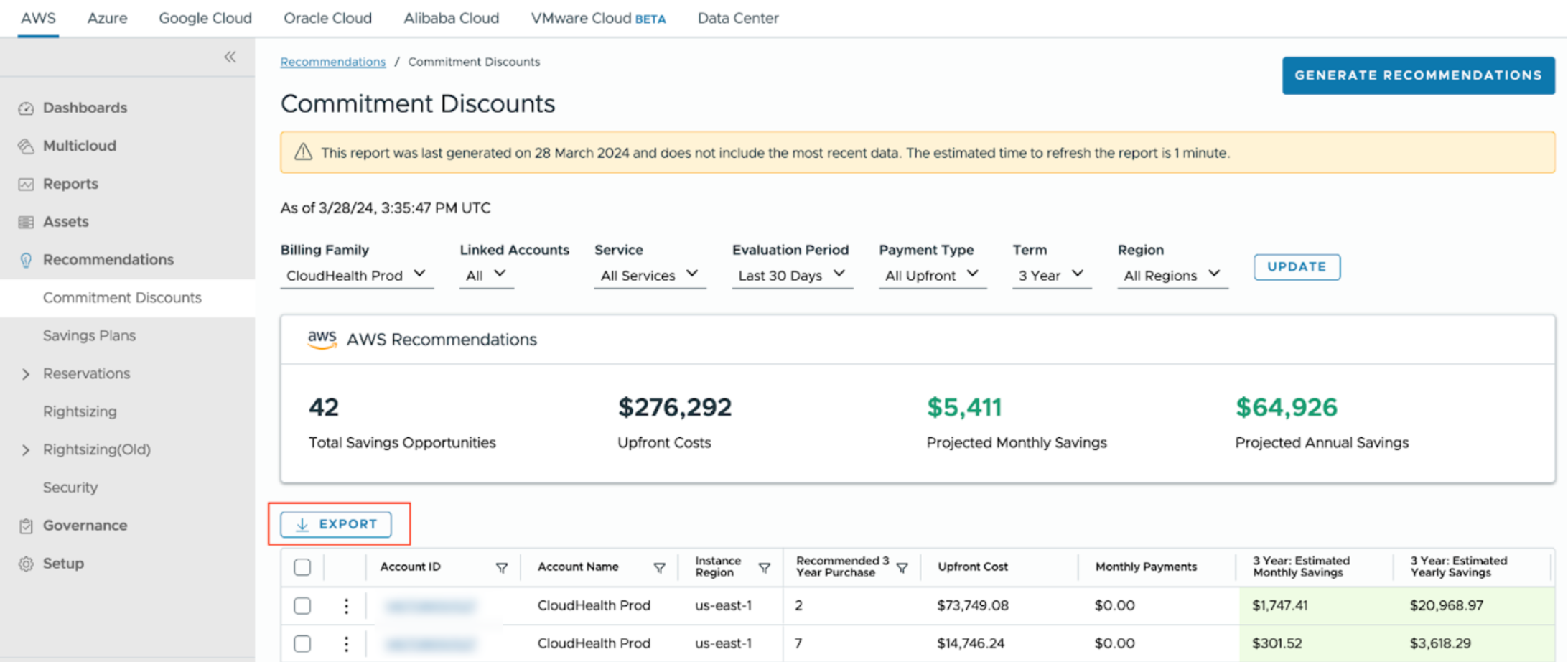 aws commit discounts