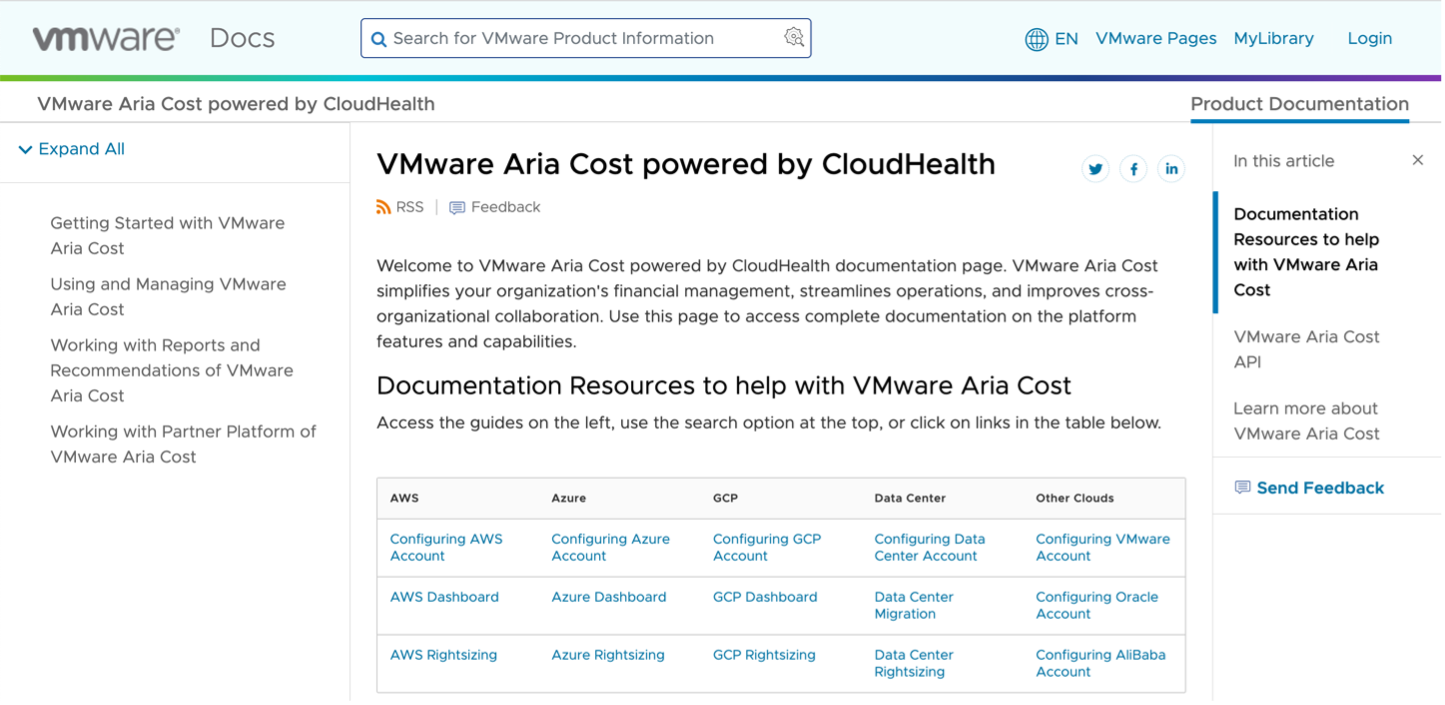 VMware docs