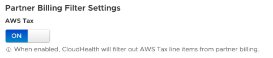 AWS Tax Filter