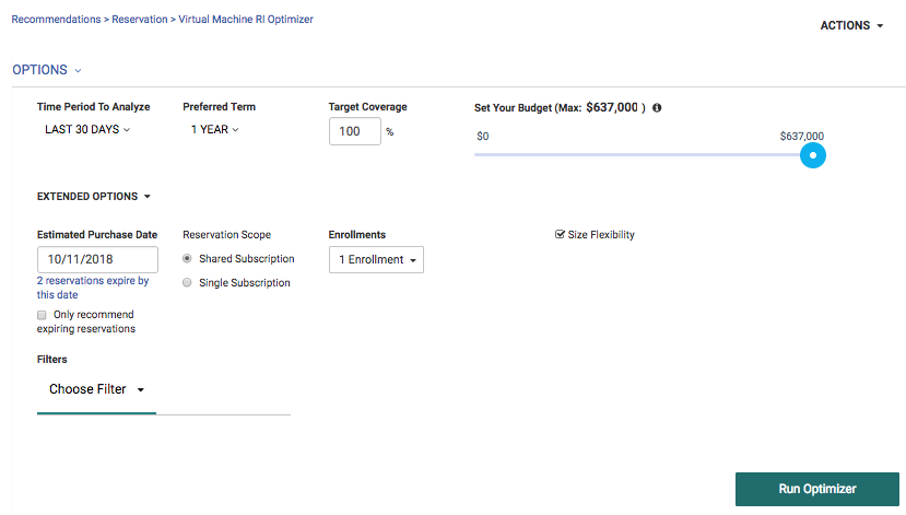 Size Flexible Azure Reserved VM Instances October 11, 2018