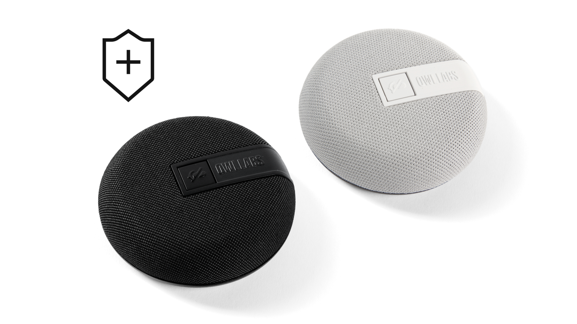 Owl Labs Expansion Mic with Owl Care Icon