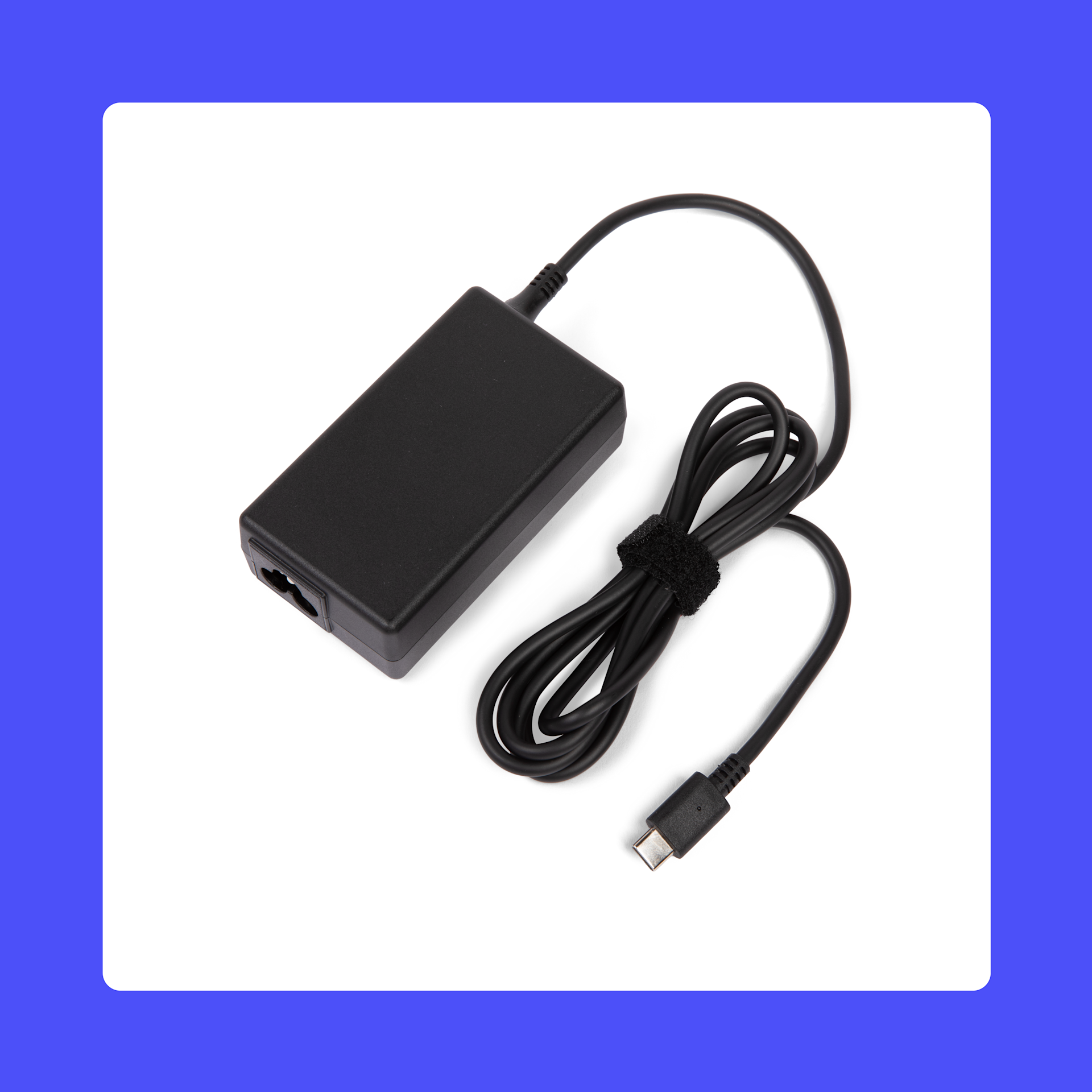 product | accessory | meeting owl 4+ power supply | purple background