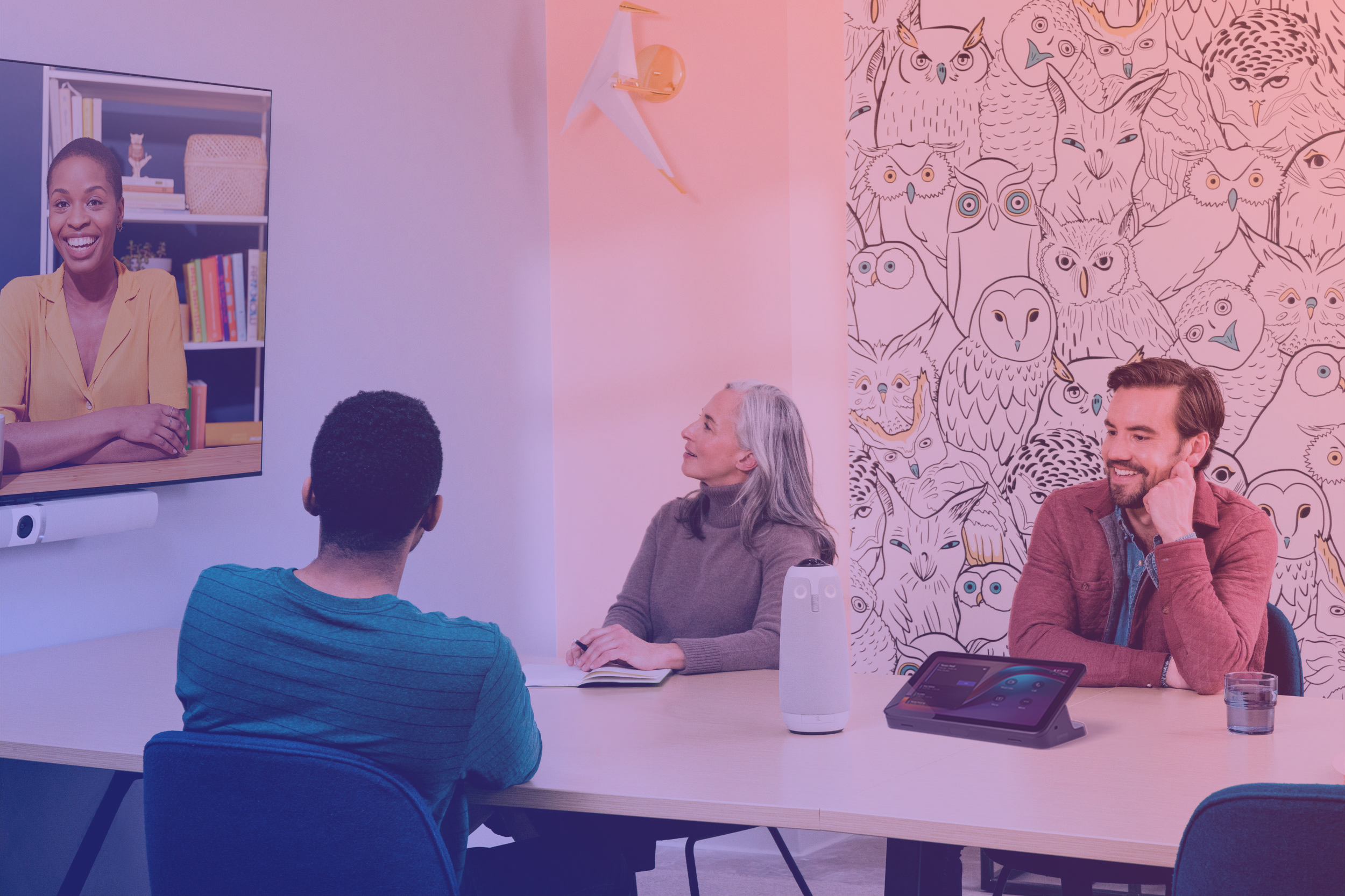 Hero | Meeting Owl 3 & Lenovo Core IP