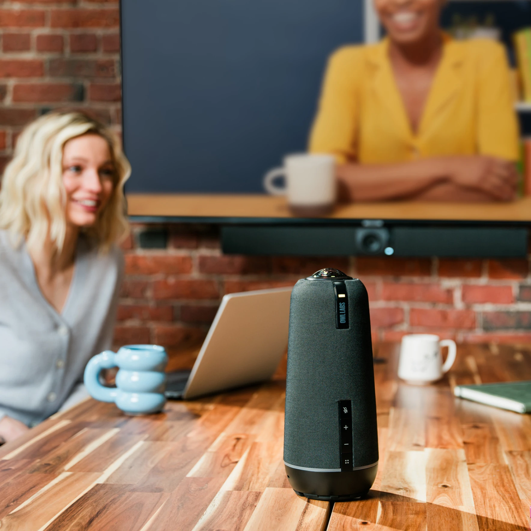 Hybrid meeting with a Meeting Owl 4+ for Good