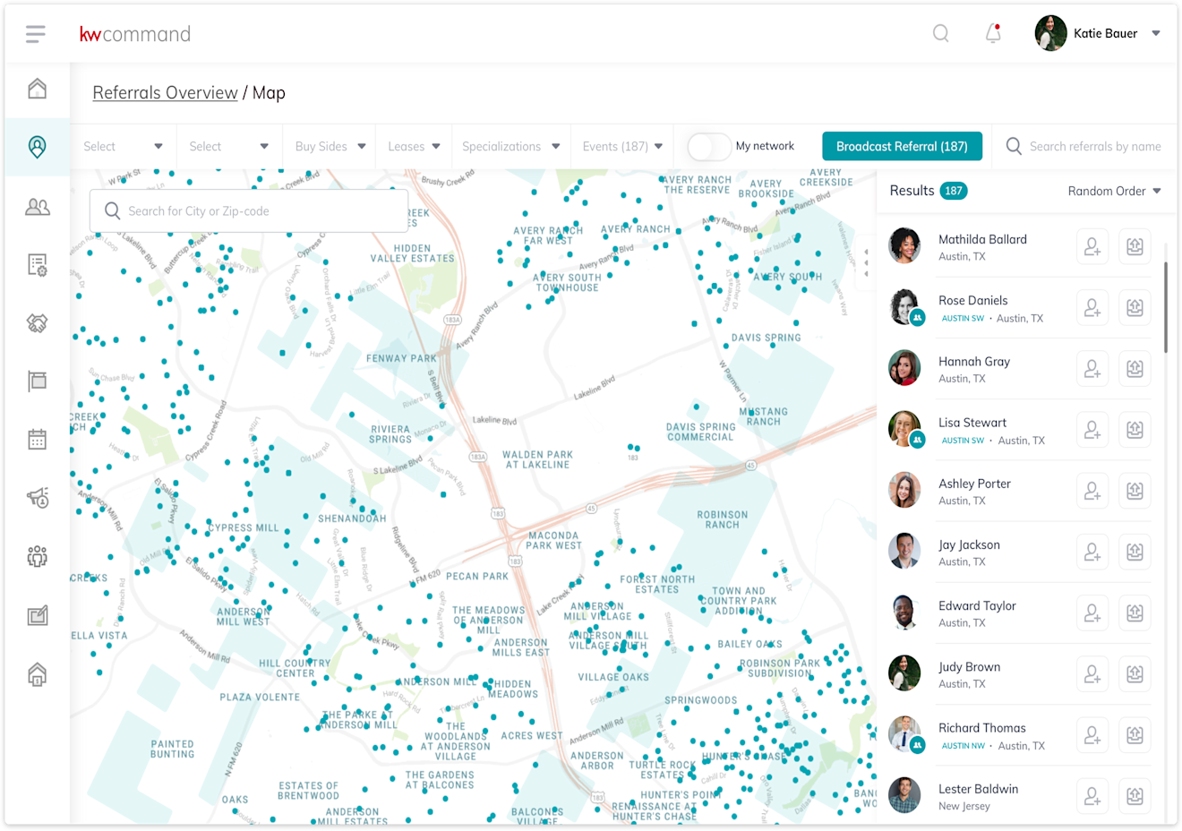 Referral Map