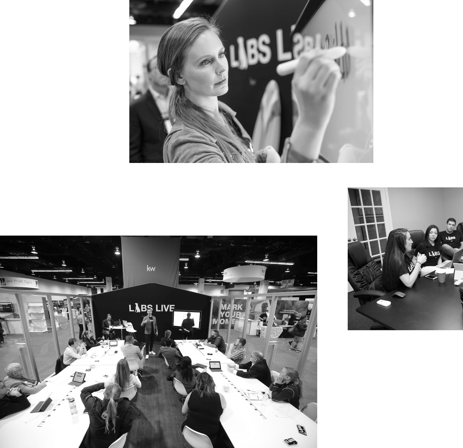 KW Labs triptych