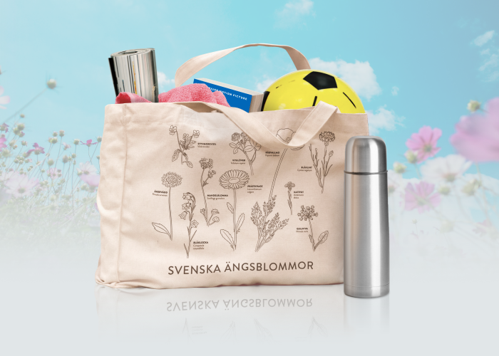 Tote bag for a summer campaign