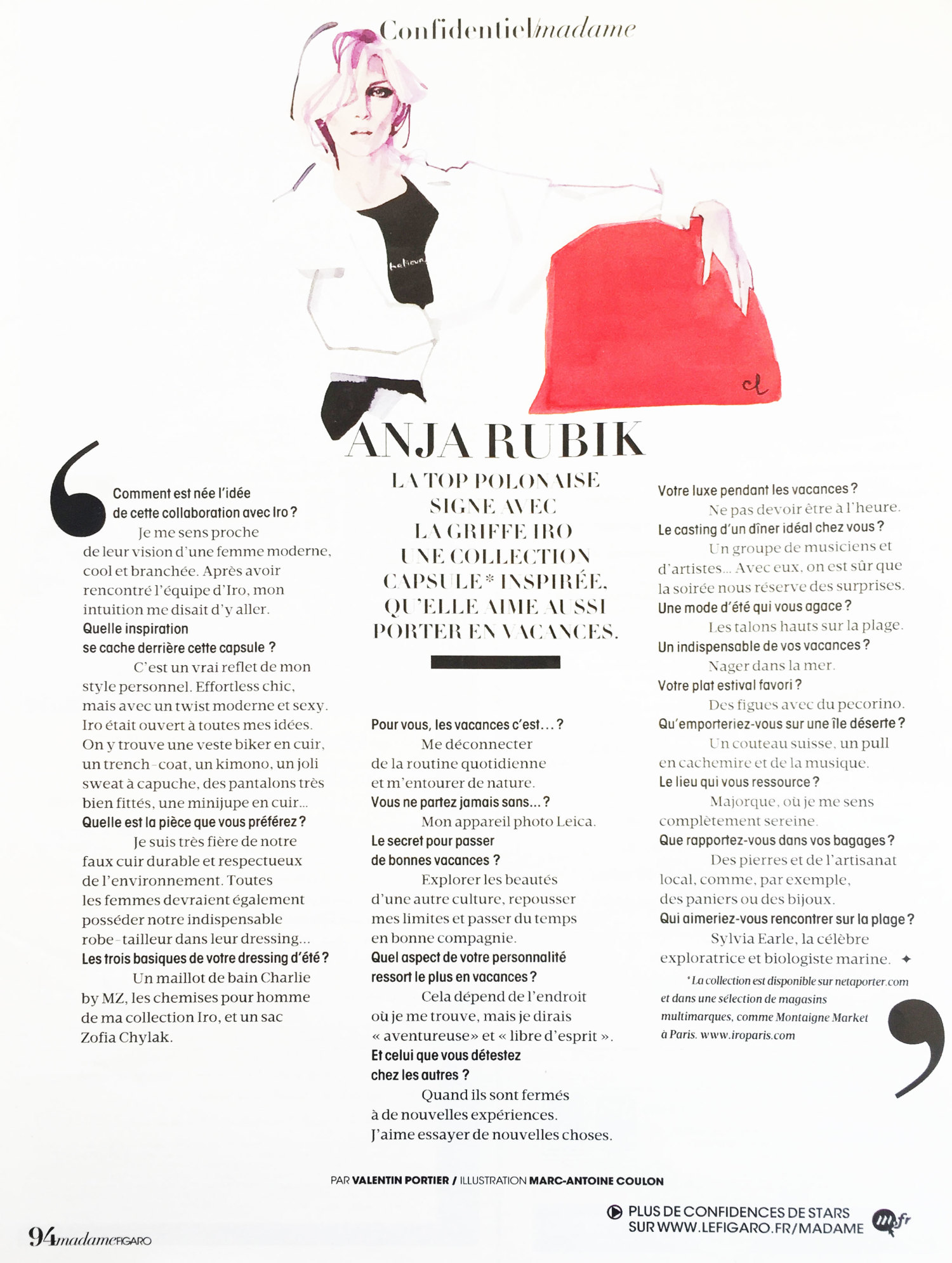 Le Figaro Madame August 2016