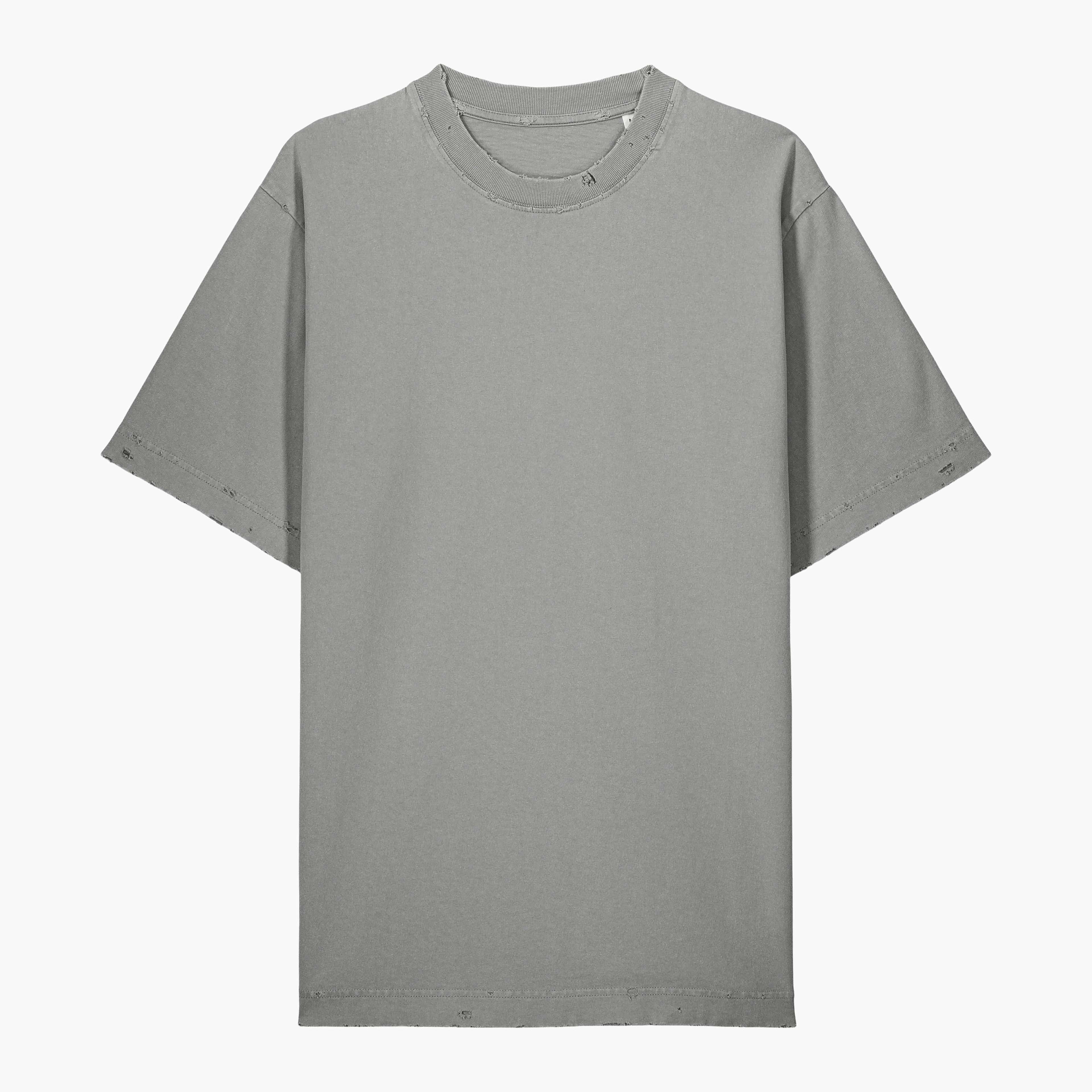 sasha production - sasha production - distressed heavy tshirt