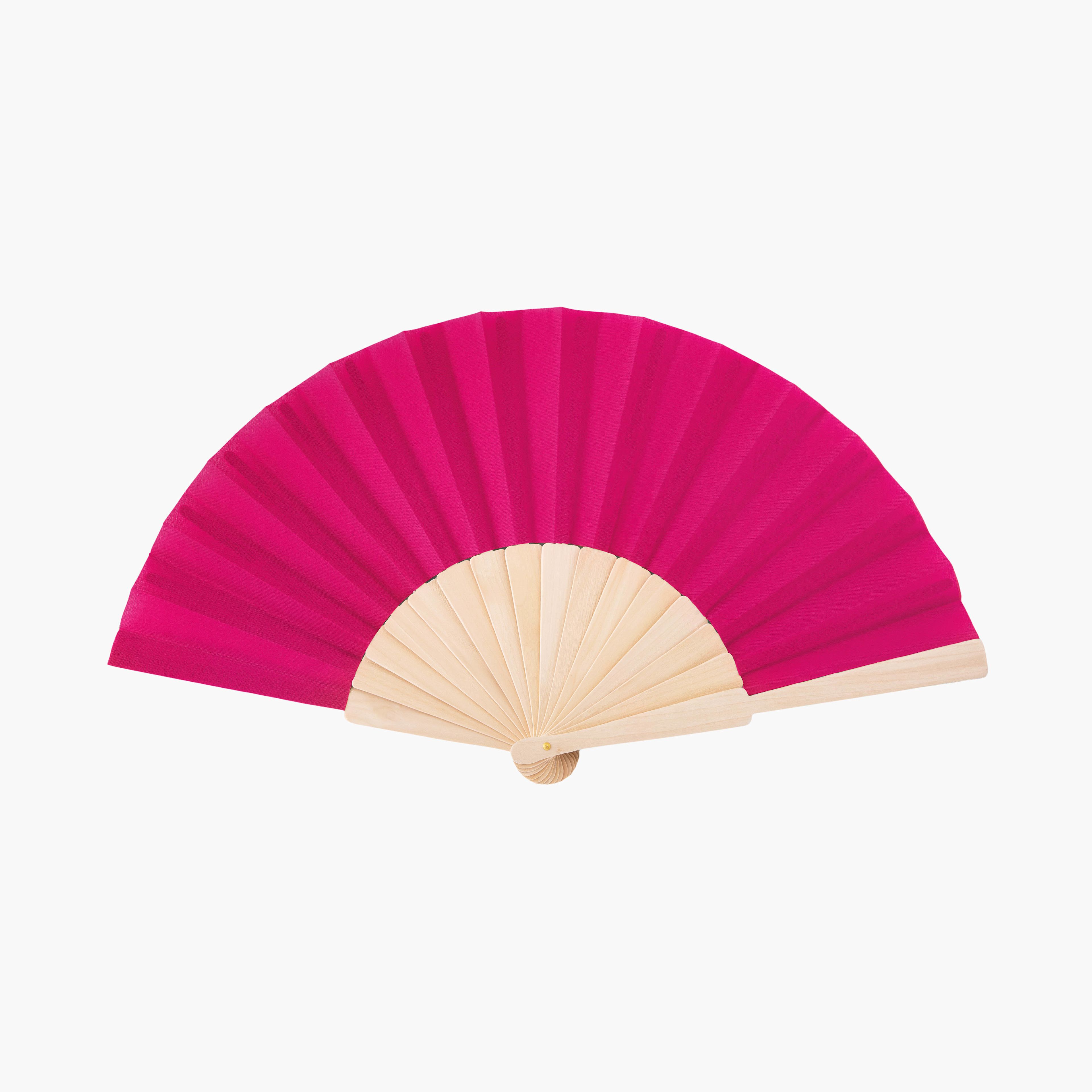 sasha production - wooden hand fan