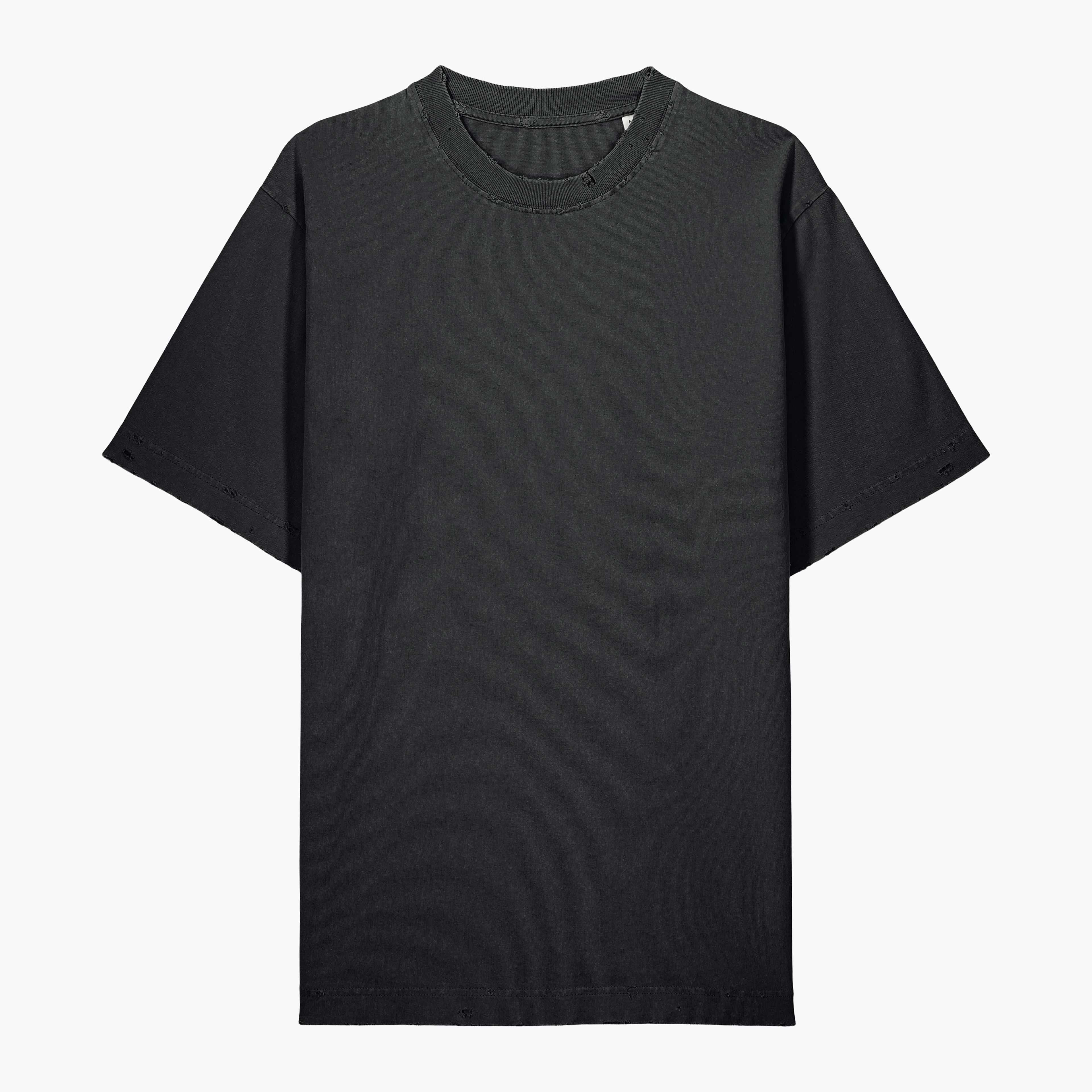 sasha production - sasha production - distressed heavy tshirt