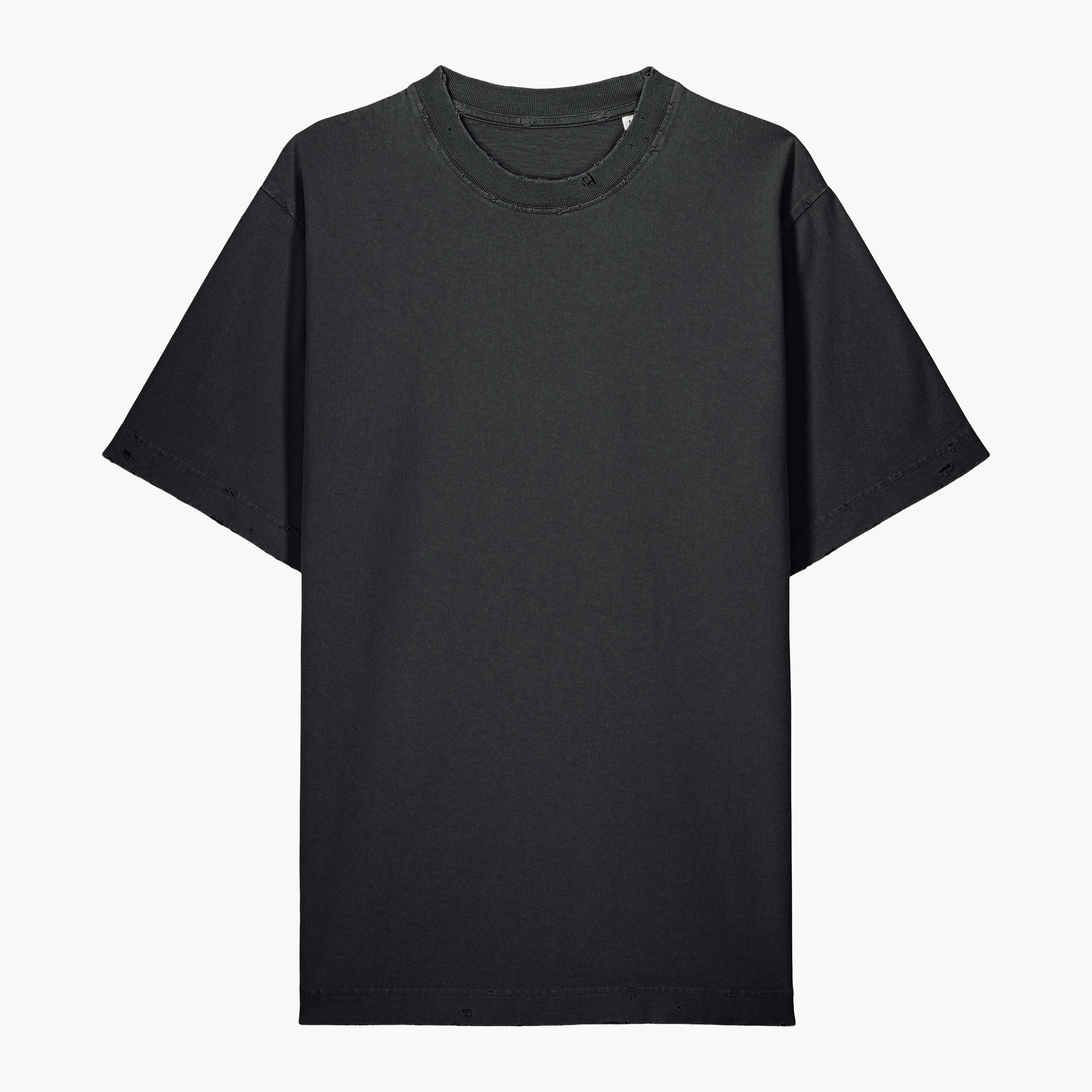 sasha production - sasha production - distressed heavy tshirt