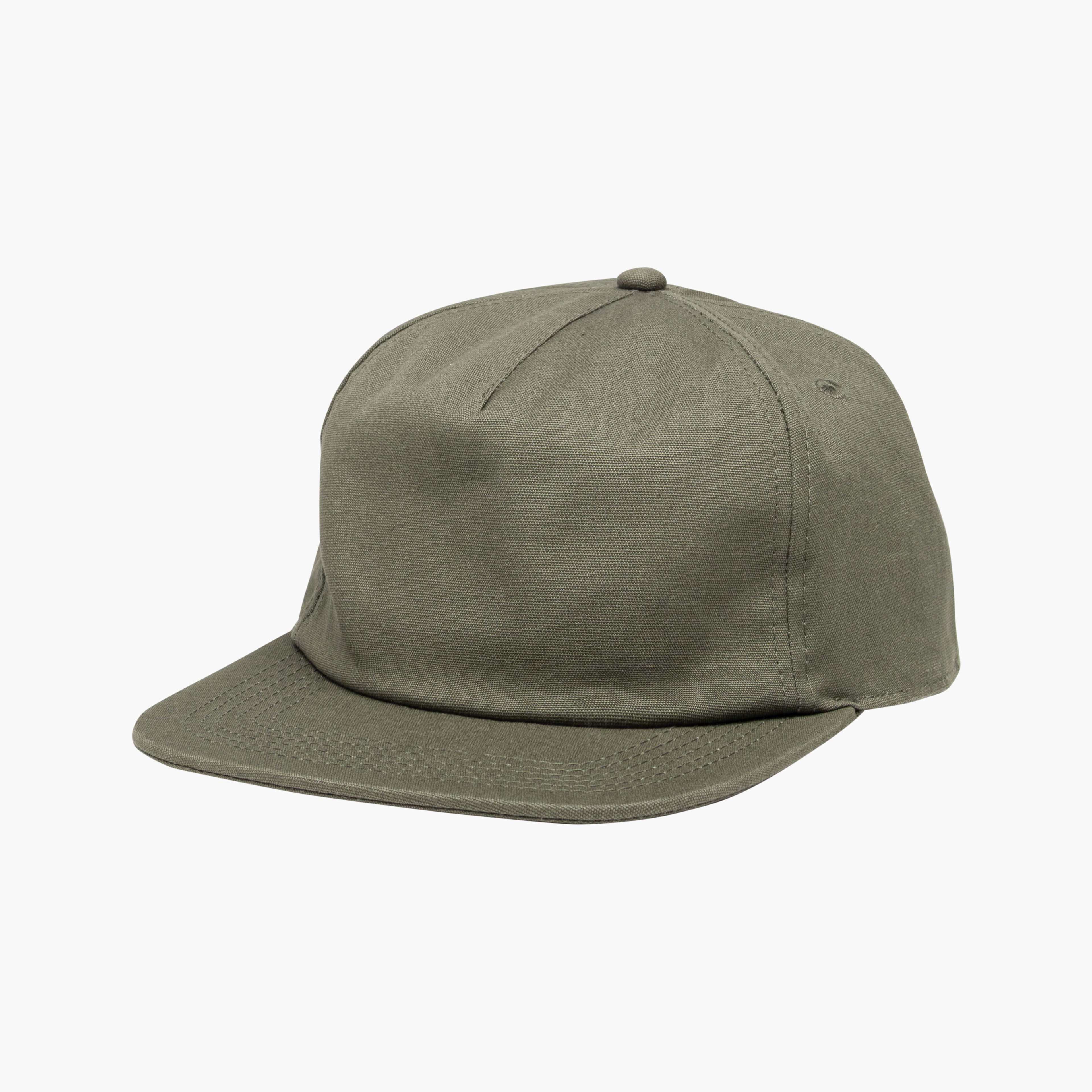 sasha production - sasha production - organic 5 panel cap