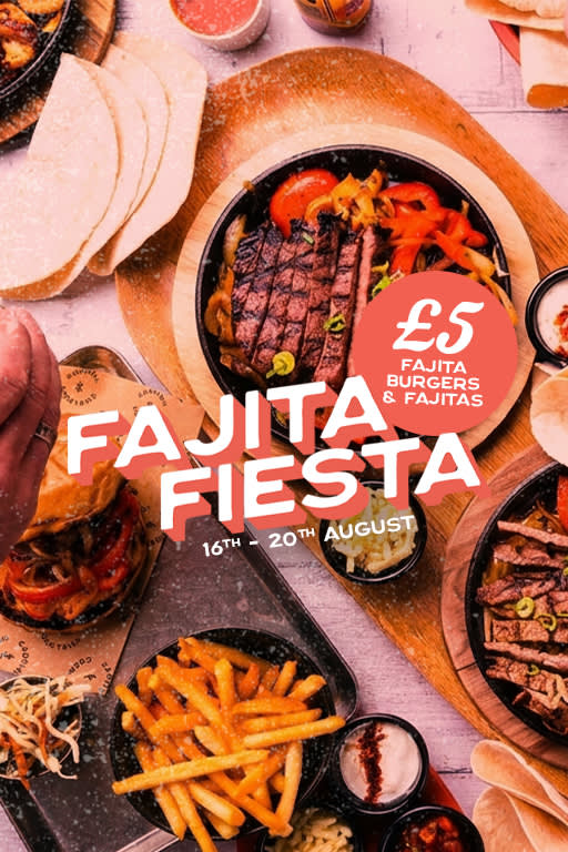 £5 Fajita Fiesta Website Mobile £5 Fajita Fiesta Website Mobile