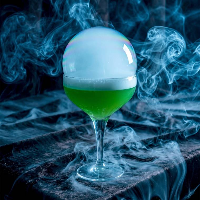 Potion No.7 at Las Iguanas, with Havana Club 7 year rum, Velvet Falernum, Blue Curacao, pineapple, lime and ginger. Potion No.7 at Las Iguanas, with Havana Club 7 year rum, Velvet Falernum, Blue Curacao, pineapple, lime and ginger.