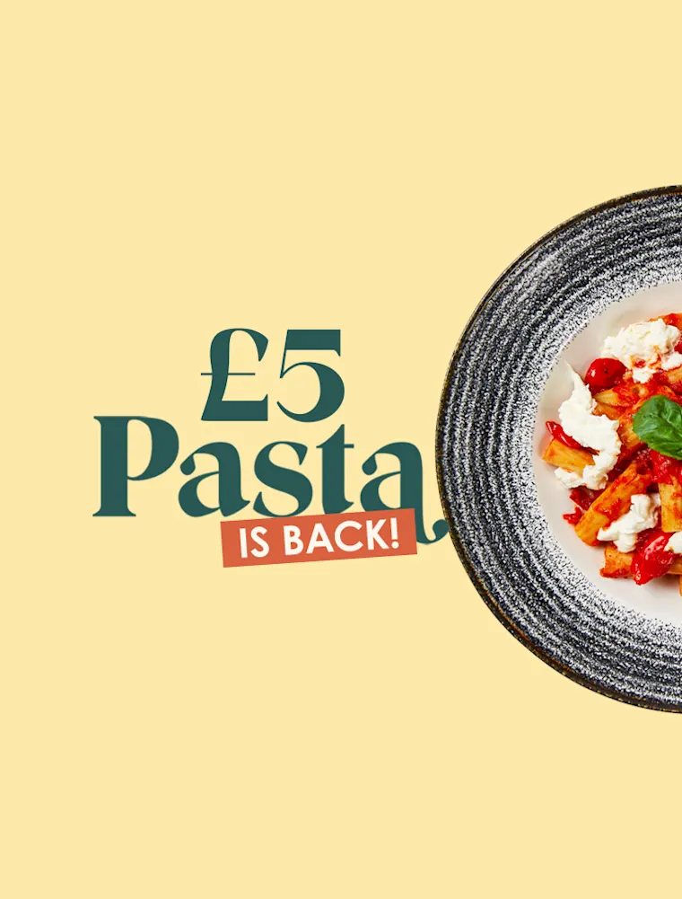 £5 Pasta Image Mobile £5 Pasta Image Mobile