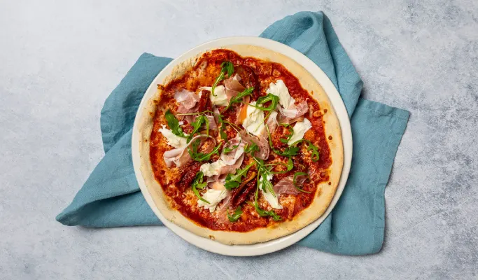 A picture of a pizza A picture of a pizza