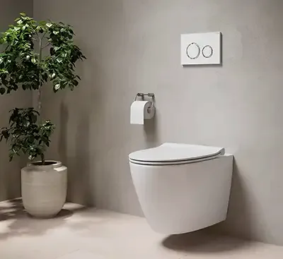 Spira Art TurboFlush vägghängd WC