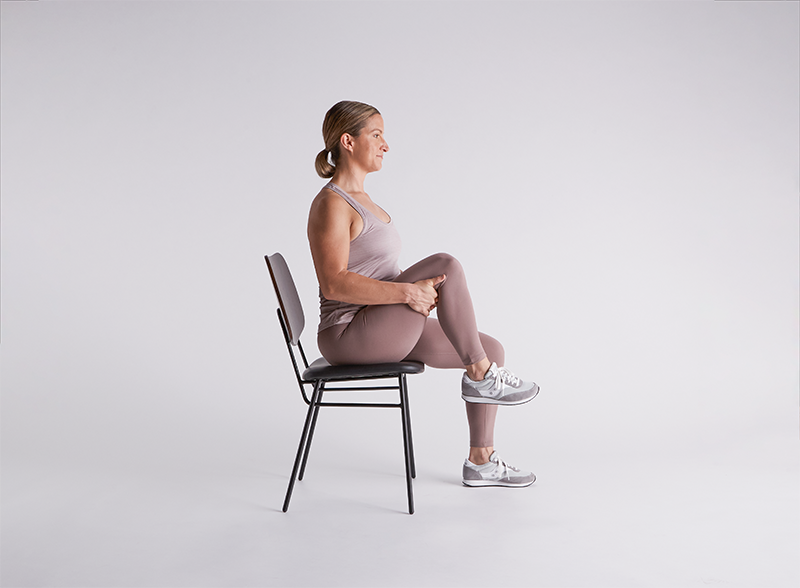 Seated Hamstring Stretching Exercise for Seniors - Activities For Seniors