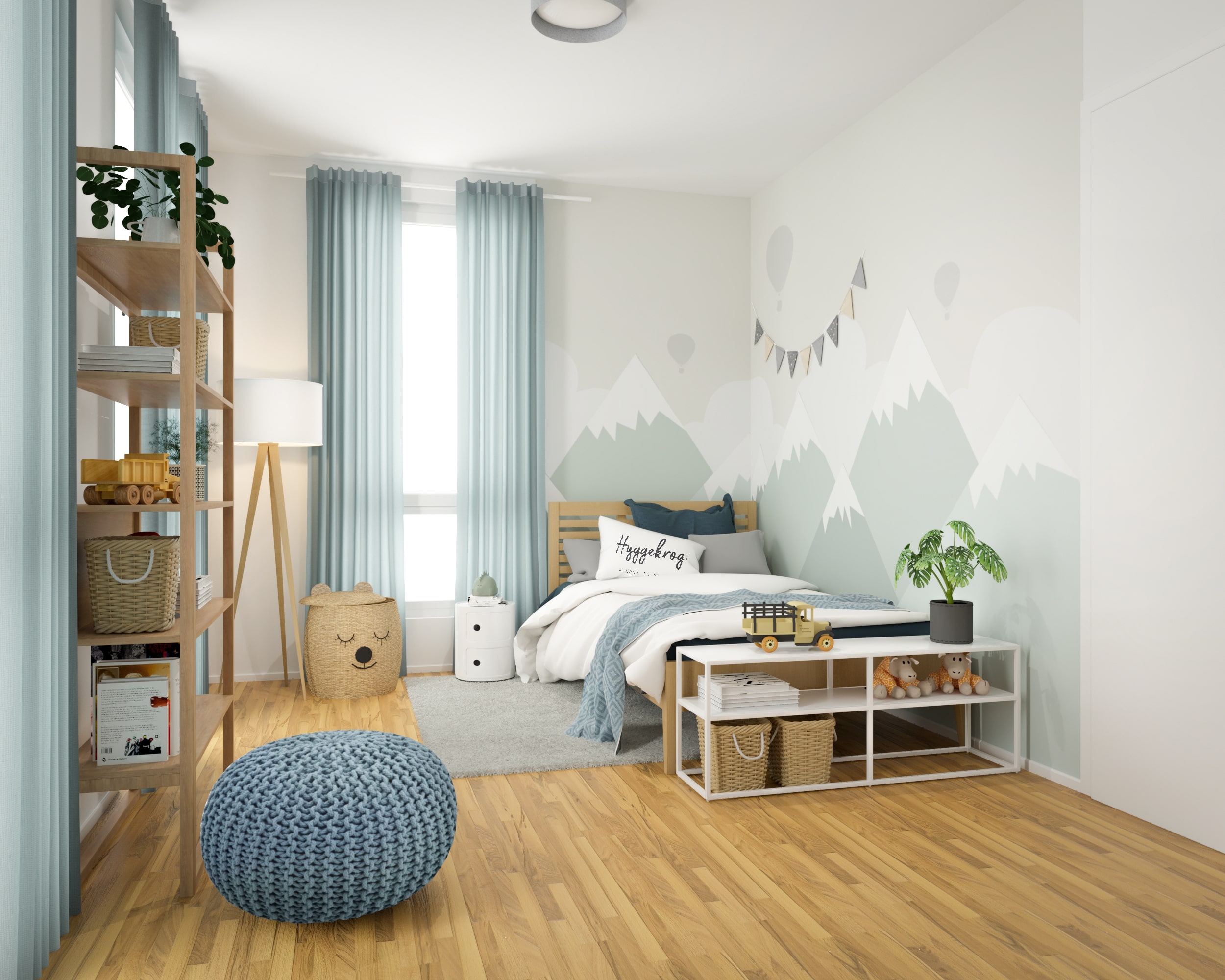 Farbenfrohes Kinderzimmer