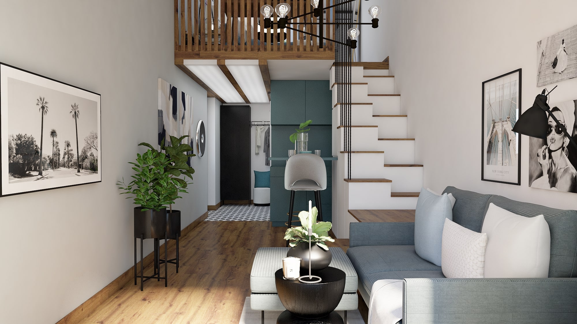 Modernes Apartment