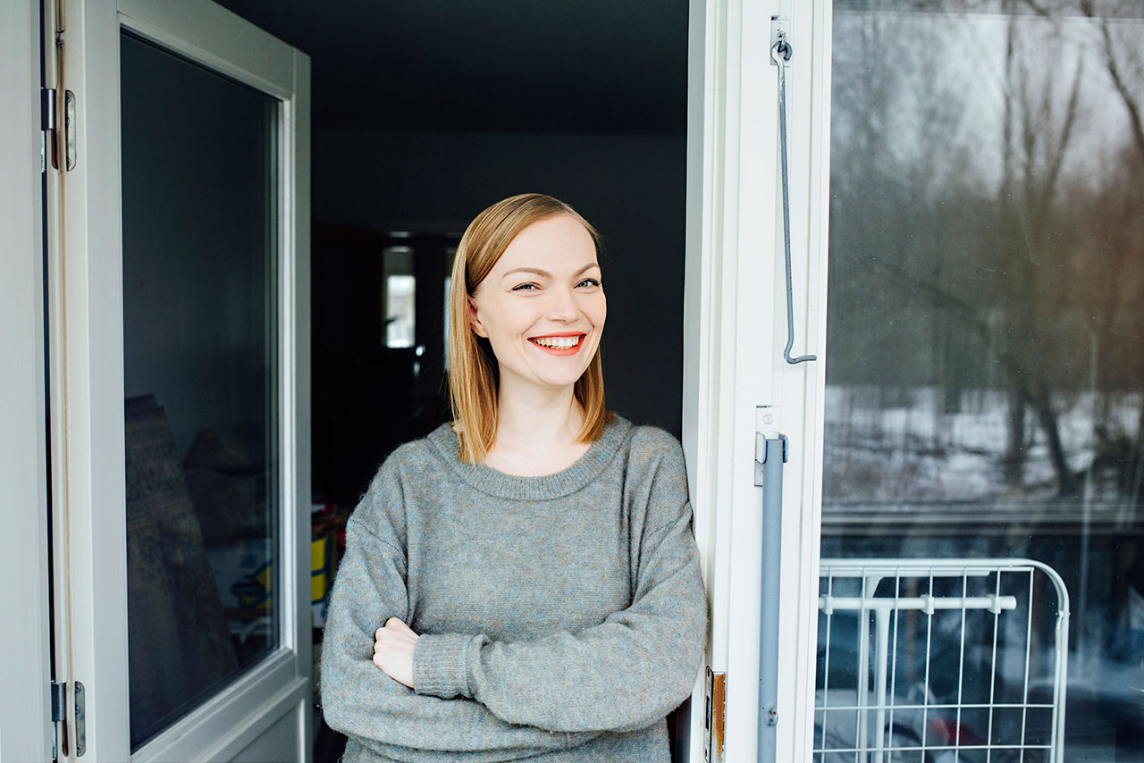 Minja Koskela säästi käsirahaa ensiasuntoa varten, vaikka ei tiennyt mihin kaupunkiin asettua.