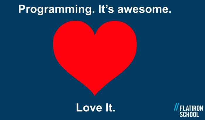 Programming. It's awesome. Love it. Image