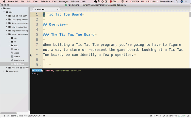 full screen terminal