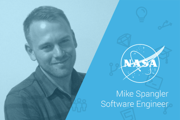 Mike Spangler logo and name