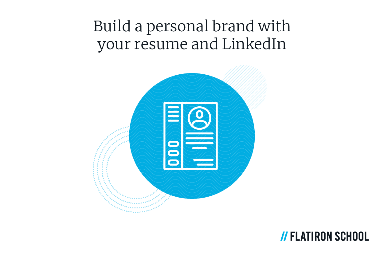 build a personal brand with your resume and LinkedIn