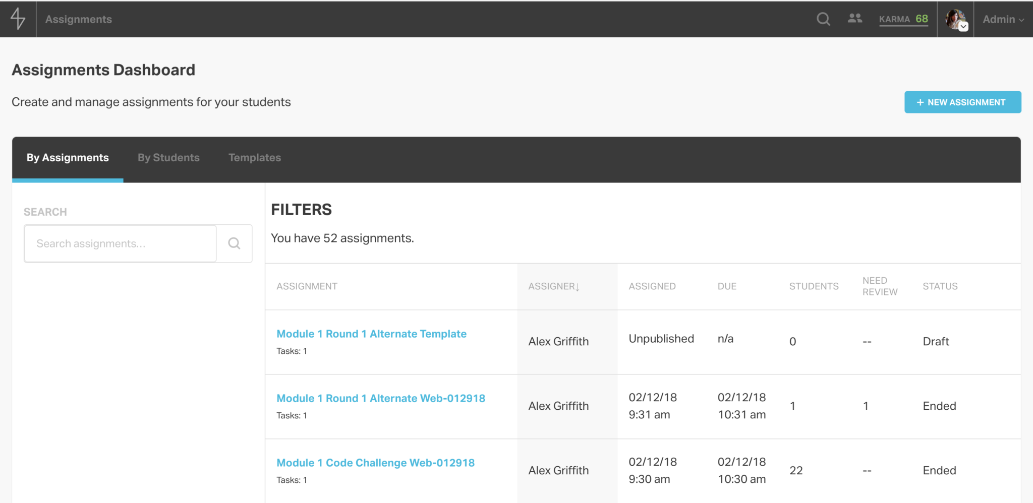 Blog post image: adminAssignments.png