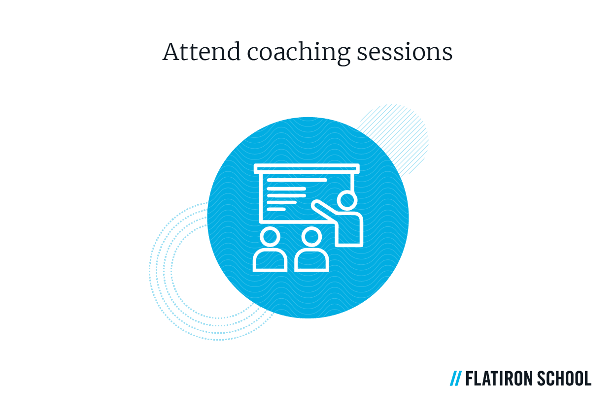 attend coaching sessions