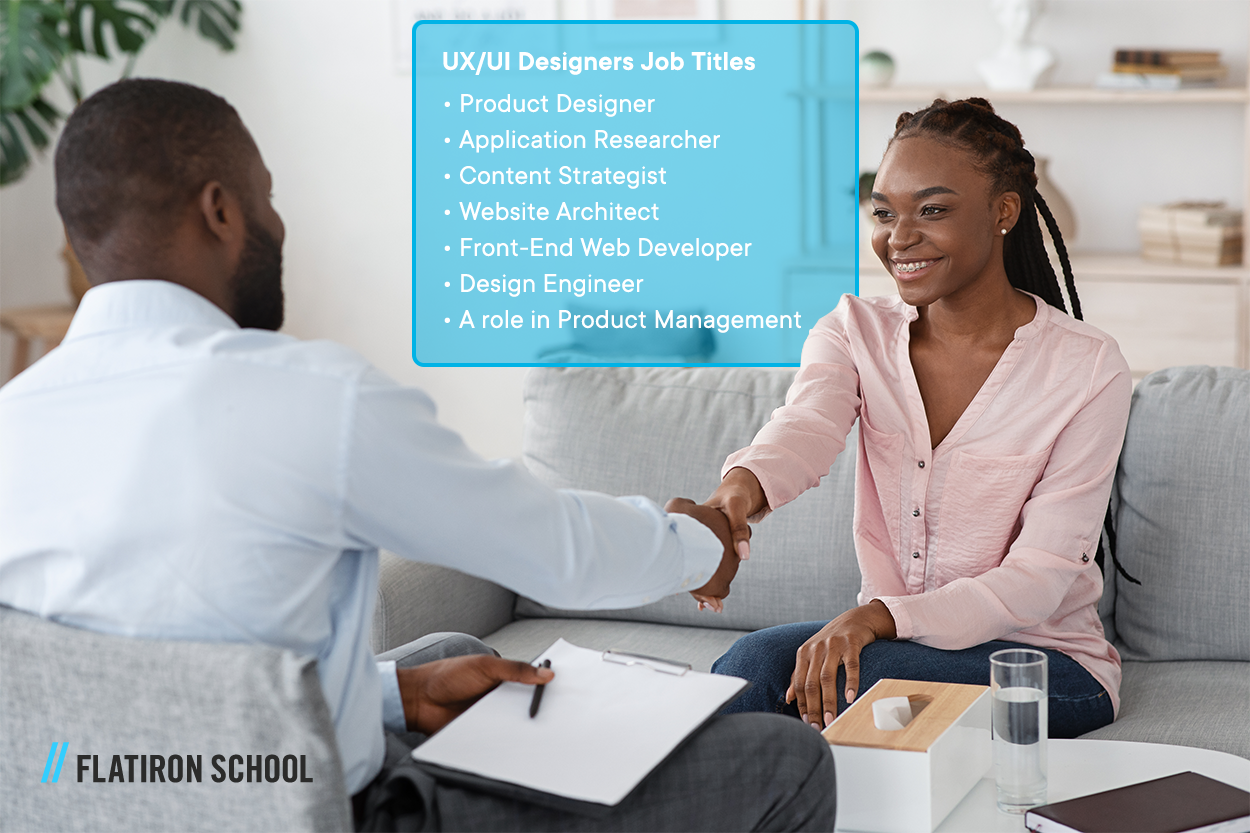 UX UI designer job titles