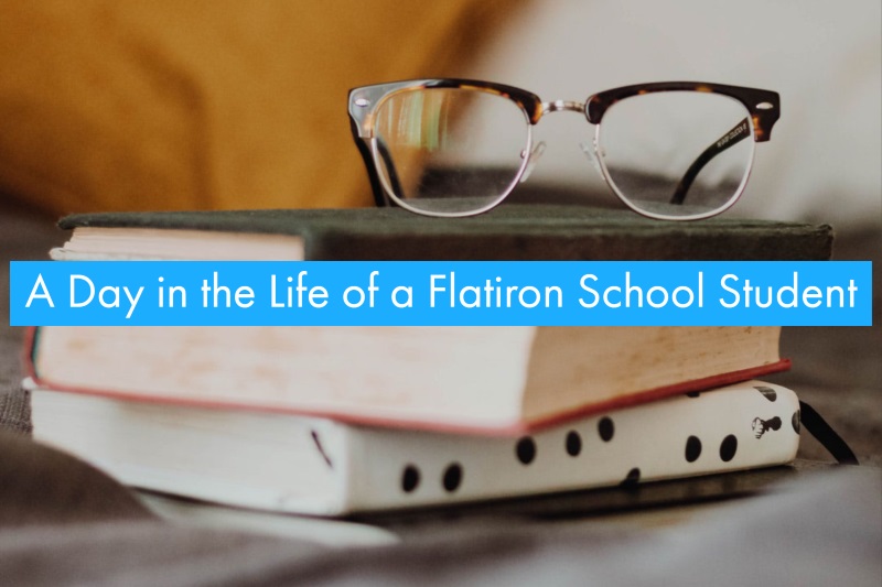 Books with a pair of glasses on them