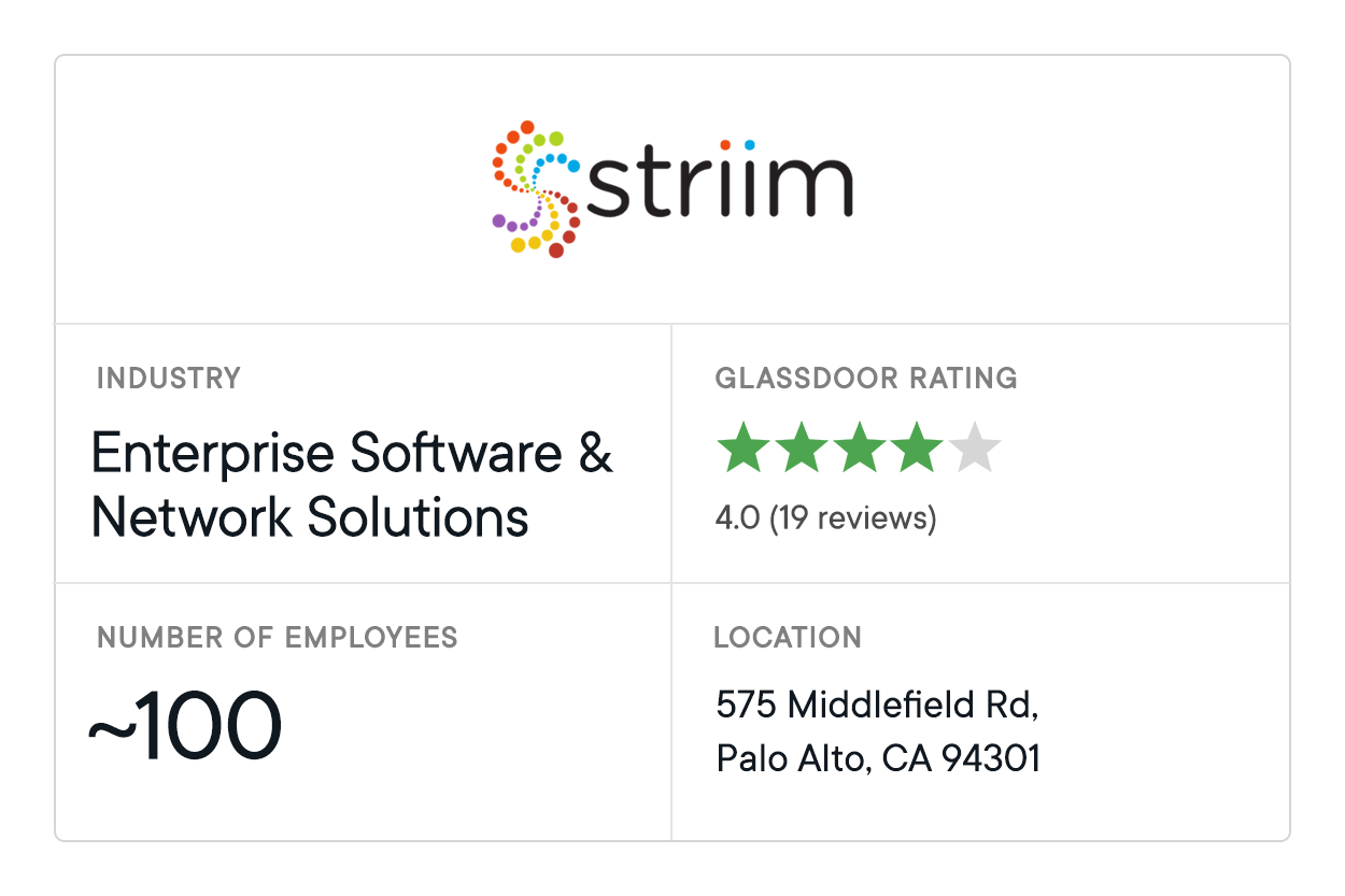 Data Analytics Companies Striim