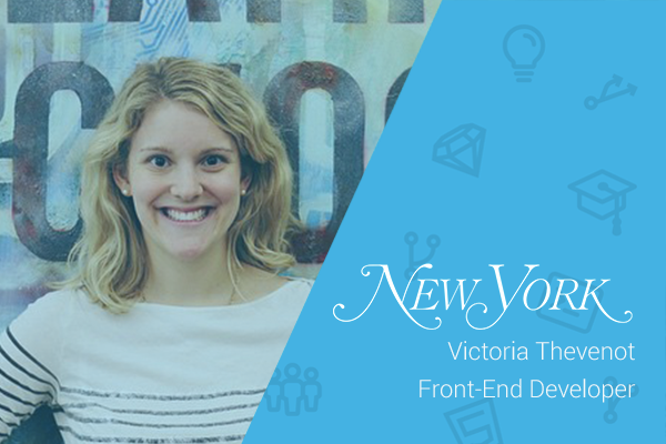 Victoria Thevenot logo and name